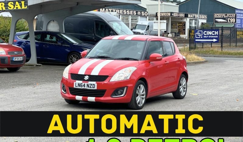 
								AUTOMATIC_1.2 Petrol_2014 Suzuki Swift_11m MOT_109k Miles_Srvc Hstry_Keyless_3m Warranty_3 months Warranty* full									