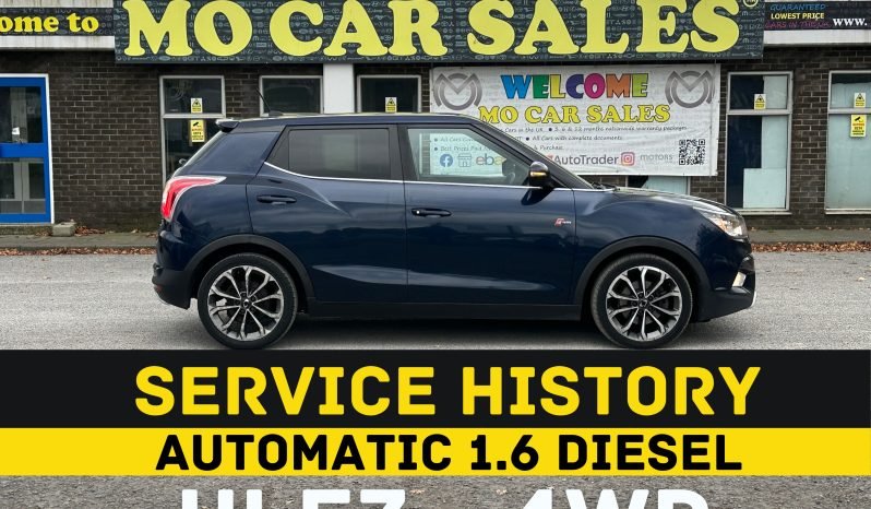 
								AUTOMATIC_4WD_1.6 Diesel_ULEZ_2018 SsangYong Tivoli_07m MOT_110k Mile_Sat-Nav_Full Leather_HD Rev Cam_Parkin Sensors_x2 Keys_3m Warranty* full									