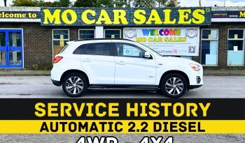 
									AUTOMATIC 4WD_2.2 DIESEL 2014 Mitsubishi ASX_12m MOT_109k Miles_CarPlay_RevCam_FXD PRICE full								