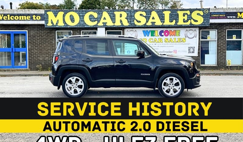 
								AUTOMATIC_4WD_2.0 Diesel ULEZ_2016 Jeep Renegade_12m MOT_112k Miles_Luxury Specs_Sat-Nav_Full Leather_P-Sensors_3 month Warranty_ full									