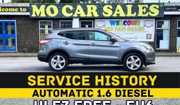 
									AUTOMATIC_1.6 Diesel ULEZ_2016 Nissan Qashqai_11m MOT_113k Miles_Sat-Nav_360 Cam_x2 Keys_3 months Warranty* full								