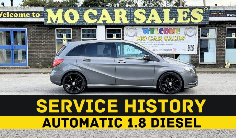 
								AUTOMATIC_1.8 Diesel 2014 Mercedes Benz B200_£35 Tax_10m MOT_92k Miles_Sat-Nav_Rev Cam_Parking Sensors_3 months Warranty_ full									