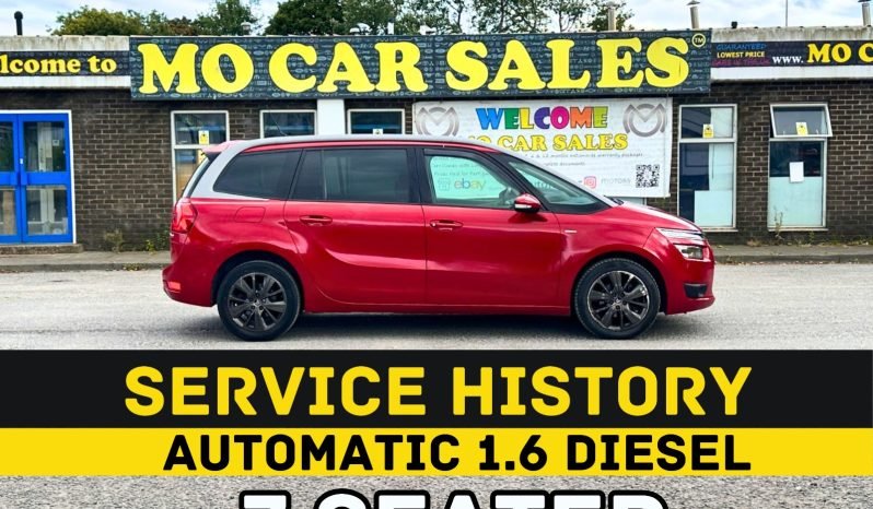 
								AUTOMATIC_7 SEATER_1.6 Diesel_ULEZ_2016 Citroen C4G Picasso_£20 Tax_10m MOT_103k Mile_Top Specs_Luxury Car_3 month Warranty_ full									