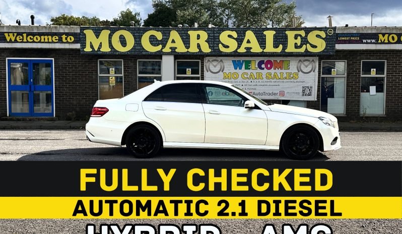 
								AUTOMATIC_2.1 Hybrid-Diesel_2013 Mercedes Benz e300_AMG Sports_£20 Tax_12m MOT_127k Mile_FXD PRICE full									