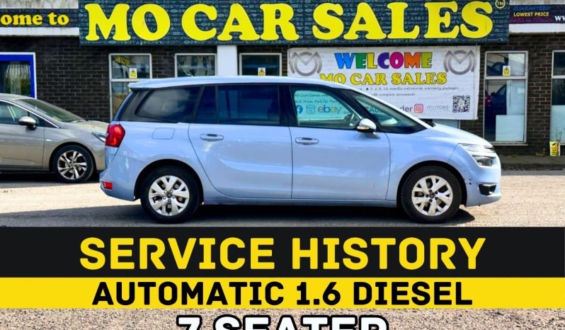 
								AUTOMATIC_7 SEATER_1.6 Diesel_2014 Citroen C4G Picasso_£20 Tax_12m MOT_99k Mile_Srvc Hstry_Bluetooth_x2 Keys_3 month Warranty* full									