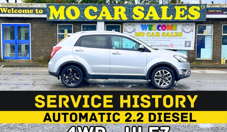 
								AUTOMATIC_4WD_2.2 Diesel 2015 SsangYong Korando_ULEZ_08m MOT_89k Miles_Top Specs SUV_FXD PRICE full									