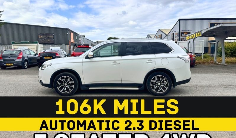 
								AUTOMATIC_7 SEATER_2.3 Diesel_4WD_2014 Mitsubishi Outlander_12m MOT_106k Mile_Luxury Specs SUV_3 months Warranty* full									