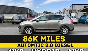 
									AUTOMATIC_4WD_2.0 Diesel-Hybrid_2013 Peugeot 3008_£20 Tax_12m MOT_86k Miles_Sat-Nav_Bluetooth_Parking Sensors_Sun-Roof_x2 Keys_3 month Warranty* full								