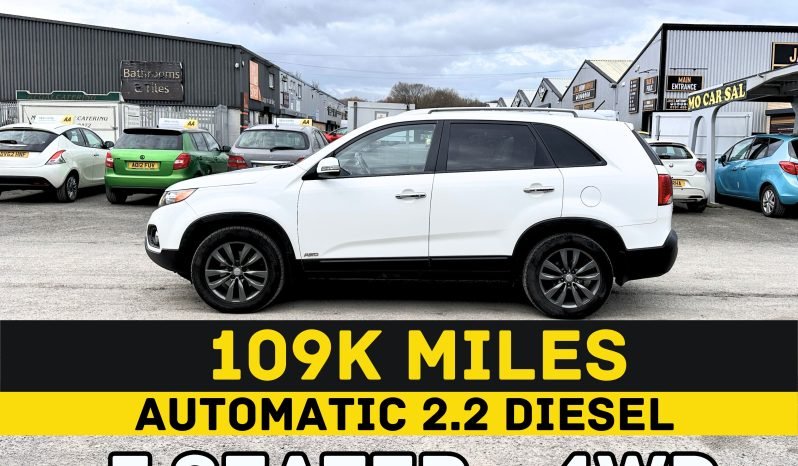 
								AUTOMATIC_7 Seater_4WD 2.2 Diesel_2012 Kia Sorento_109k Miles_12m MOT_New Engine fitted_Bluetooth_x2 Keys_ 3 months Warranty* full									