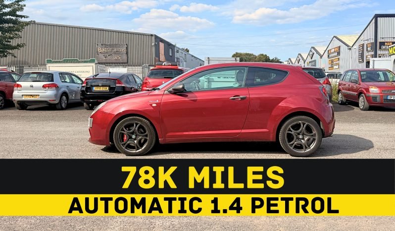 
								AUTOMATIC_1.4 Petrol_2014 Alfa Romeo Mito_12m MOT_78k Miles_Bluetooth_P-Snsrs_3 month Warranty_ full									