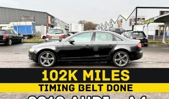 
									AUTOMATIC_2.0 Diesel_2012 Audi A4_12m MOT_103k Mile_T-Belt DONE_B’tooth_x2 Keys_ full								