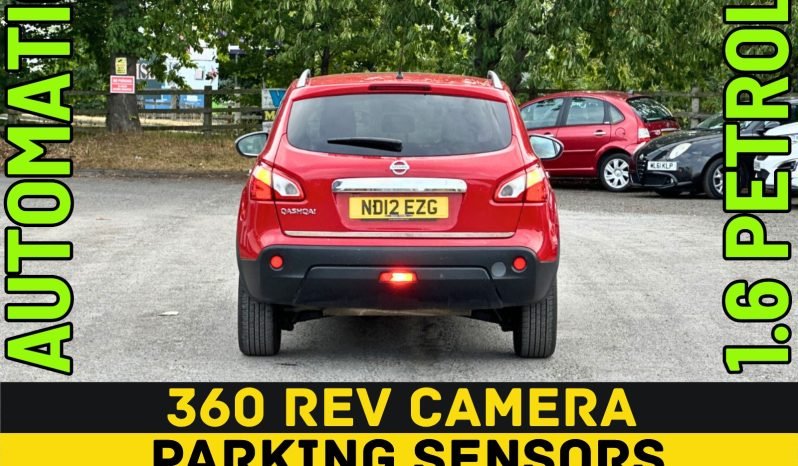
								AUTOMATIC_1.6 Petrol_2012 Nissan Qashqai_11m MOT_96k Miles_Sat-Nav_360 Cam_x2 Keys_3 month Warranty_ full									