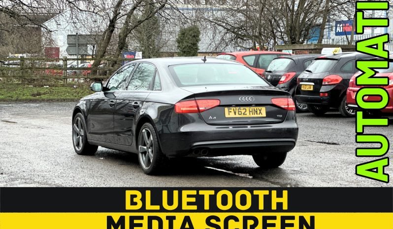 
								AUTOMATIC_2.0 Diesel_2012 Audi A4_12m MOT_103k Mile_T-Belt DONE_B’tooth_x2 Keys_ full									