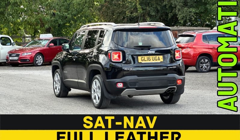 
								AUTOMATIC_4WD_2.0 Diesel ULEZ_2016 Jeep Renegade_12m MOT_112k Miles_Luxury Specs_Sat-Nav_Full Leather_P-Sensors_3 month Warranty_ full									