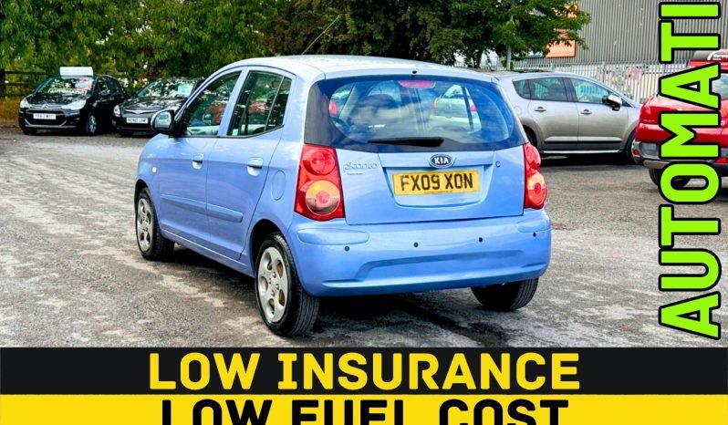 
								AUTOMATIC_1.1 Petrol_2009 Kia Picanto_07m MOT_41k Miles_Low 2 Insure_P-Snsrs_FXD PRICE full									