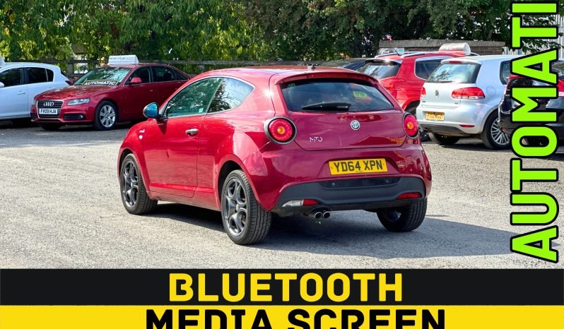 
								AUTOMATIC_1.4 Petrol_2014 Alfa Romeo Mito_12m MOT_78k Miles_Bluetooth_P-Snsrs_3 month Warranty_ full									