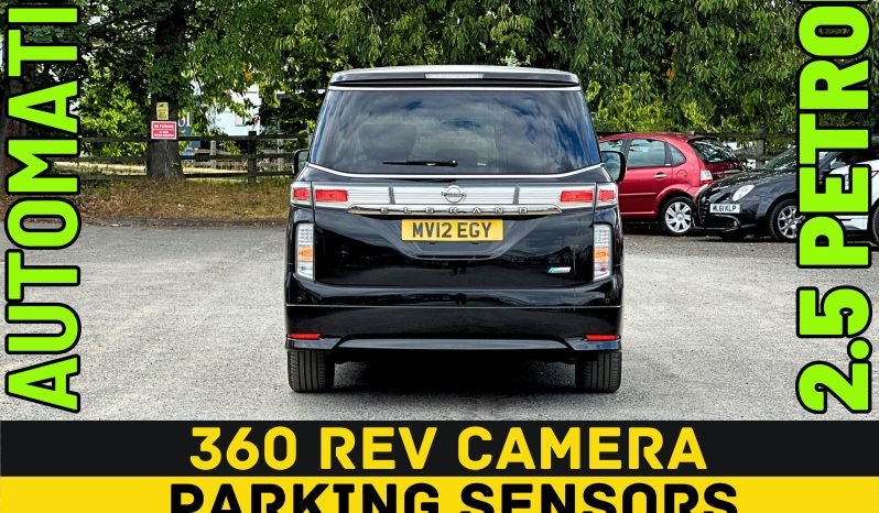 
								AUTOMATIC_7 Seater_2.5 Petrol_2012 Nissan Elgrand_45k Miles_12m MOT_Japan Import_Top Specs MPV_3 months Warranty_ full									