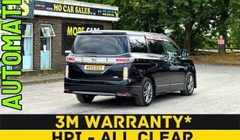 
									AUTOMATIC_7 Seater_2.5 Petrol_2012 Nissan Elgrand_45k Miles_12m MOT_Japan Import_Top Specs MPV_3 months Warranty_ full								