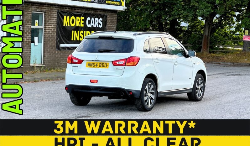 
								AUTOMATIC 4WD_2.2 DIESEL 2014 Mitsubishi ASX_12m MOT_109k Miles_CarPlay_RevCam_FXD PRICE full									