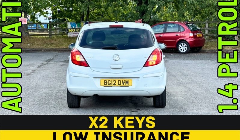 
								AUTOMATIC_2012 Vauxhall Corsa_12m MOT_98k Miles_Srvc Hstry_Sat-Nav_Bluetooth_Px 2 Clear Price_ full									
