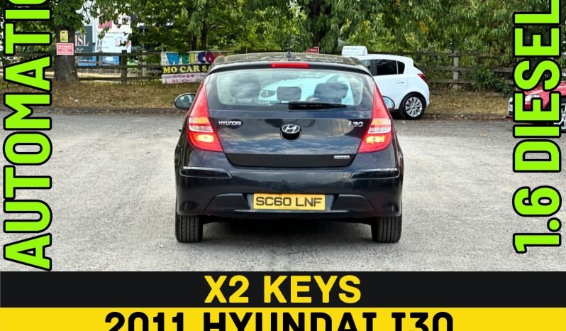 
								AUTOMATIC_1.6 Diesel_2011 Hyundai i30_12m MOT_100k Miles_Fully Checked_PX 2 Clear Price_ full									