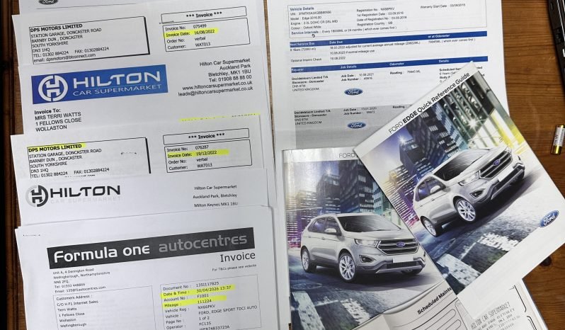 
								AUTOMATIC_4WD_2.0 Diesel 2016 Ford Edge_ULEZ_10m MOT_113k Miles_Top Specs SUV_3m Warranty* full									