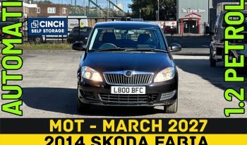 
									AUTOMATIC_1.2 Petrol_2014 Skoda Fabia_96k Miles_06m MOT_Srvc Hstry_P-Snsrs_3 months Warranty* full								