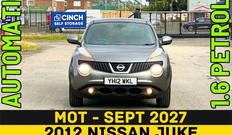 
								AUTOMATIC_1.6 Petrol_2012 Nissan Juke_12m MOT_108k Miles_Sat-Nav_B’tooth_Rev Cam_Full Leather_3 months Warranty* full									