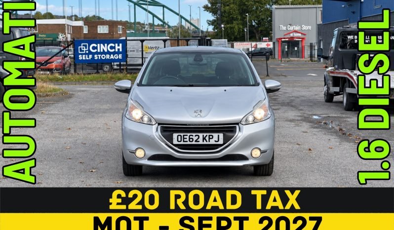 
								AUTOMATIC_1.6 Diesel_2013 Peugeot 208_£20 Tax_12m MOT_92k Miles_B’tooth_3m Warranty* full									
