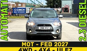 
									AUTOMATIC 4WD_2.2 DIESEL 2016 Mitsubishi ASX_ULEZ Free_06m MOT_126k Miles_Sat-Nav_RevCam_FXD PRICE. full								