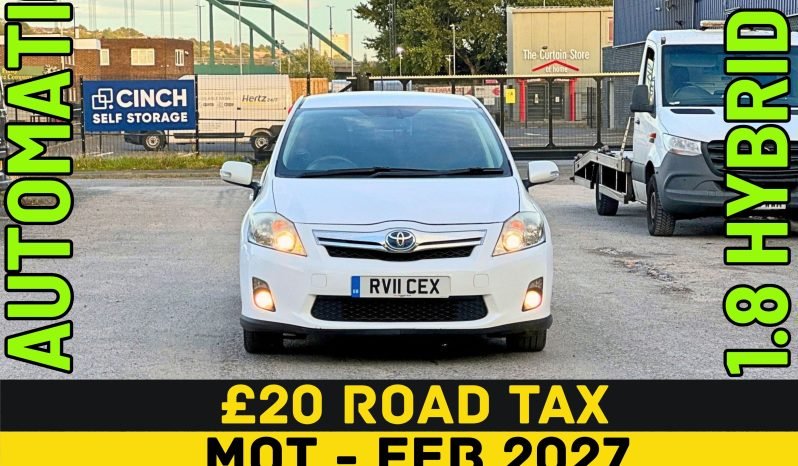 
								HYBRID_AUTOMATIC_2011 Toyota Auris 1.8 Petrol_£20 Tax_06m MOT_138k Miles_Sat-Nav_Bluetooth_HD Rev Cam_3m Warranty* full									
