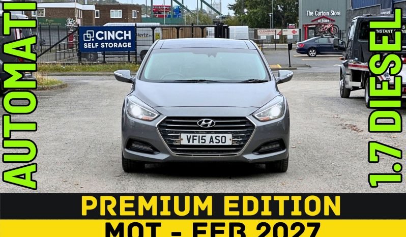
								AUTOMATIC_1.7 Diesel_2015 Hyundai i40_Feb 2027 MOT_107k Miles_Luxury Premium Specs_Full Leather, Full Sun-Roof_Sat-Nav_Bluetooth_HD Rev Cam_x2 Keyless_3 months Warranty” full									