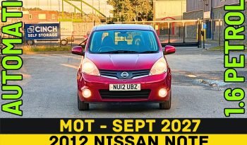 
									AUTOMATIC_1.6 PETROl_2012 Nissan Note_12m MOT_107k Mile_Srvc Hstry_x2 Keys_FXD PRICE full								