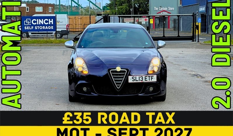 
								AUTOMATIC_2.0 Diesel_2013 Alfa Romeo Guilieta_12m MOT_114k Miles_New Engine_P-Snsrs_Px 2 Clear Price. full									