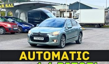 
									AUTOMATIC_1.6 Diesel_2012 DS-4_£35 Tax_10m MOT_97k Mile_Parking Snsrs_x2 Keys_3 months Warranty* full								