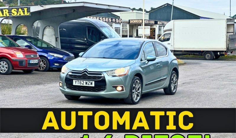 
								AUTOMATIC_1.6 Diesel_2012 DS-4_£35 Tax_10m MOT_97k Mile_Parking Snsrs_x2 Keys_3 months Warranty* full									
