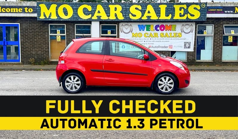 
								AUTOMATIC_1.3 PETROl_2009 Toyota Yaris_£35 Tax_08m MOT_74k Mile_P-Snsrs_x2 Keys_3 months Warranty £100_ full									