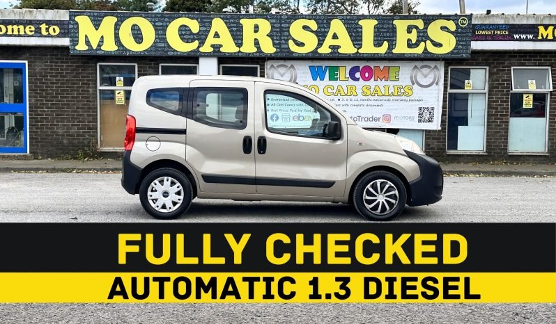 
								AUTOMATIC_1.3 Diesel 2011 Citroen Nemo_£35 Tax_8m MOT_78k Miles_P-Snsrs_PX 2 Clear PRICE_ full									