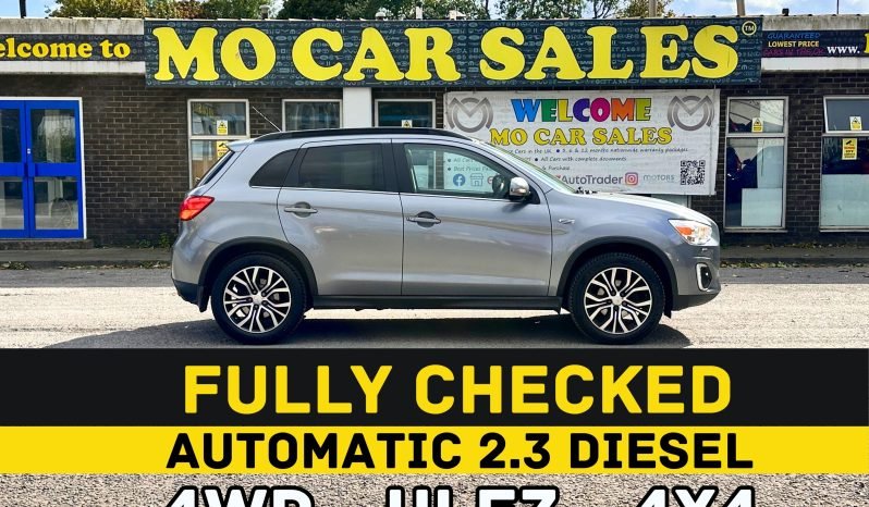 
								AUTOMATIC 4WD_2.2 DIESEL 2016 Mitsubishi ASX_ULEZ Free_06m MOT_126k Miles_Sat-Nav_RevCam_FXD PRICE. full									