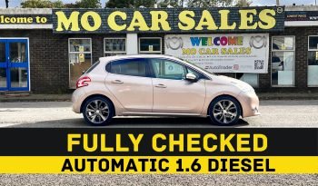 
									AUTOMATIC_1.6 Diesel_2012 Peugeot 208_£20 Tax_12m MOT_60k Miles_B’tooth_Sun-Roof_3m Warranty_ full								