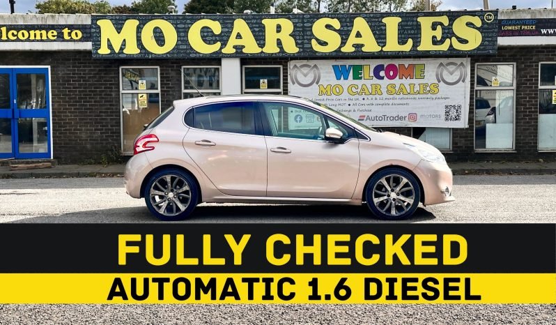
								AUTOMATIC_1.6 Diesel_2012 Peugeot 208_£20 Tax_12m MOT_60k Miles_B’tooth_Sun-Roof_3m Warranty_ full									
