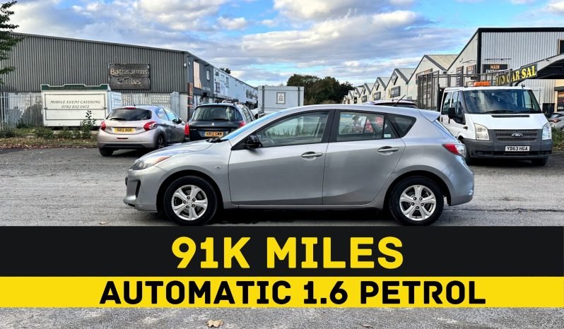 
								AUTOMATIC_1.6 Petrol_2012 Mazda 3_12m MOT_91k Miles_P-Snsrs_3m Warranty £50 full									