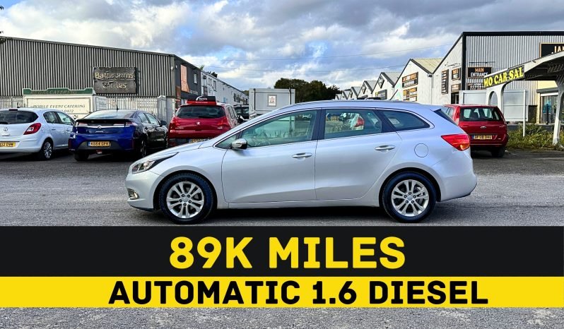 
								AUTOMATIC_1.6 Diesel_2013 Kia Ceed estate_89k Mile_12m MOT_B’tooth_Parking Sensors_3 months Warranty_ full									