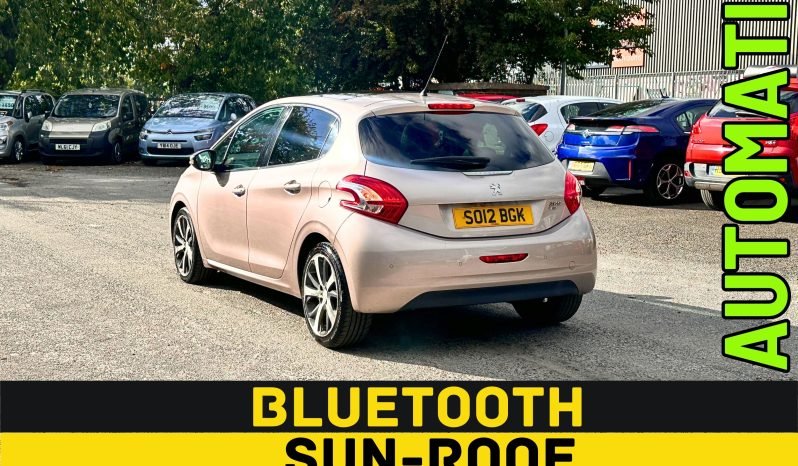 
								AUTOMATIC_1.6 Diesel_2012 Peugeot 208_£20 Tax_12m MOT_60k Miles_B’tooth_Sun-Roof_3m Warranty_ full									