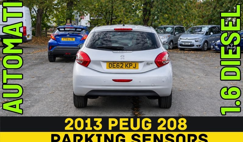 
								AUTOMATIC_1.6 Diesel_2013 Peugeot 208_£20 Tax_12m MOT_92k Miles_B’tooth_3m Warranty* full									