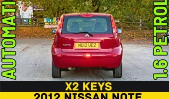 
									AUTOMATIC_1.6 PETROl_2012 Nissan Note_12m MOT_107k Mile_Srvc Hstry_x2 Keys_FXD PRICE full								