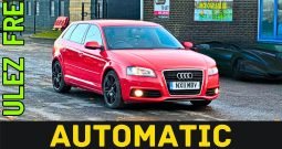 AUTOMATIC_1.4 Petrol_2011 Audi A3_S-Line_06m MOT_114k Miles_New Engine_3m Warranty_