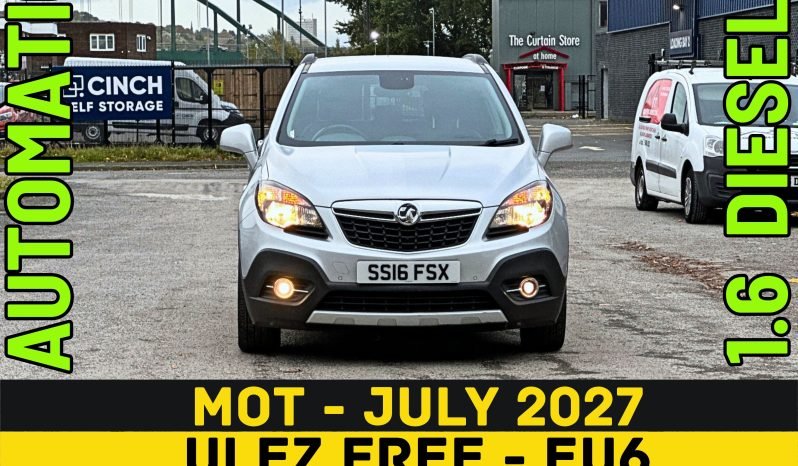 
								AUTOMATIC_1.6 Diesel ULEZ_2016 Vauxhall Mokka_80k Miles_09m MOT_Srvc Hstry_Full Leather_Bluetooth_P-Snsrs_3 months Warranty* full									