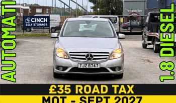 
									AUTOMATIC_1.8 Diesel 2012 Mercedes Benz B180_£35 Tax_11m MOT_110k Miles_New Engine_Bluetooth_Parking Sensors_3 months Warranty* full								