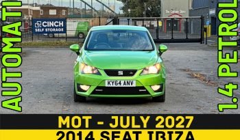 
									AUTOMATIC_1.4 Petrol_2014 Seat Ibiza FR_10m MOT_86k Miles_Nav & Bluetooth_x2 Keys_3 months Warranty* full								
